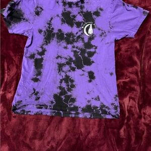 Purple Tie-Dye Men's Shirt